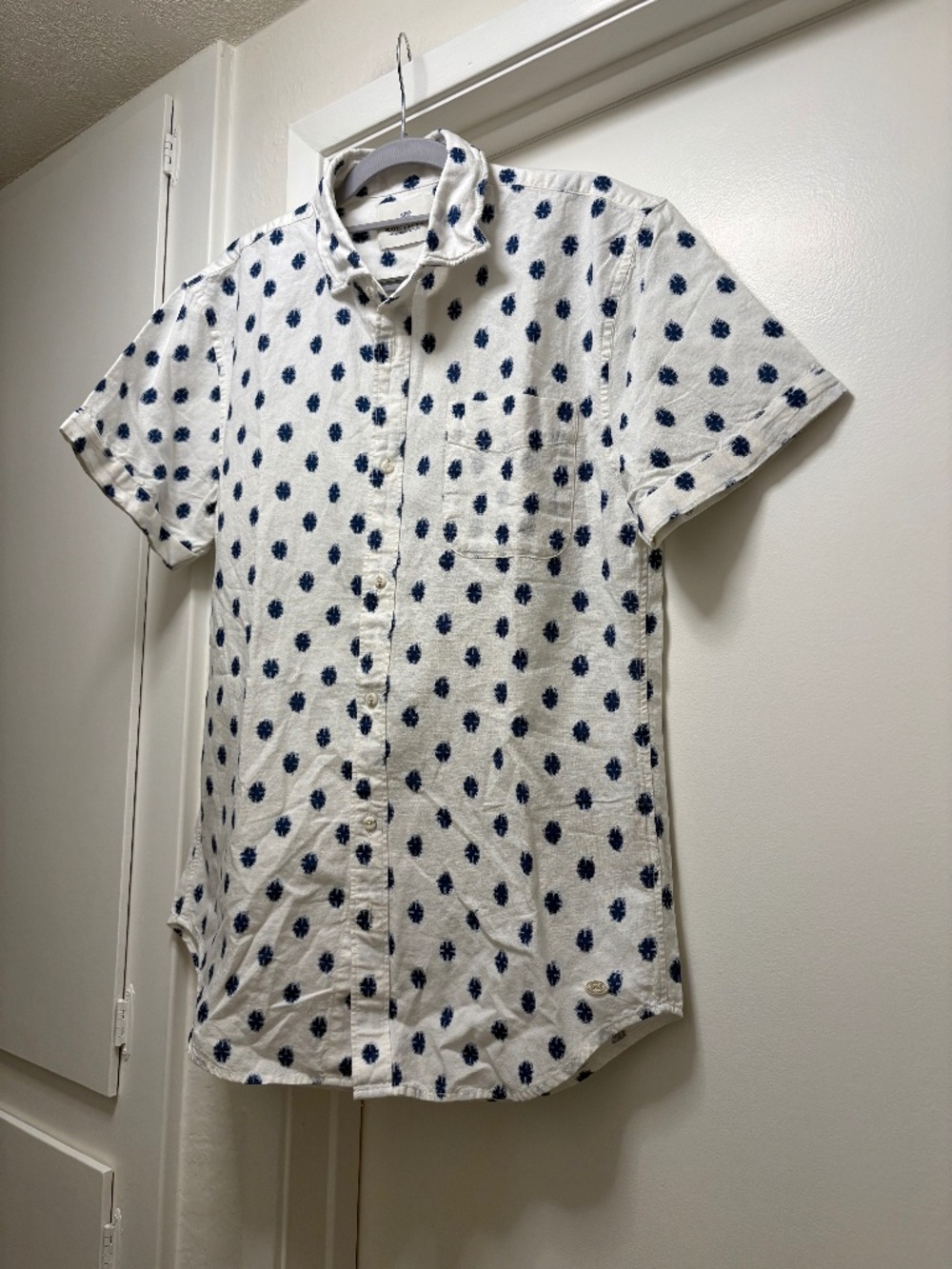 NWT Scotch & Soda cotton/linen blend shirt - size large